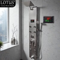 Στήλη Υδρομασάζ LOTUS® με ανακλινόμενο Κώδωνα & Βρύση Ντους INOX 304 11 ΕΞΟΔΩΝ | Hoteline Versa 800CR | ΔΩΡΕΑΝ ΑΠΟΣΤΟΛΗ ΕΝΤΟΣ ΜΕΓΑΛΩΝ ΠΟΛΕΩΝ